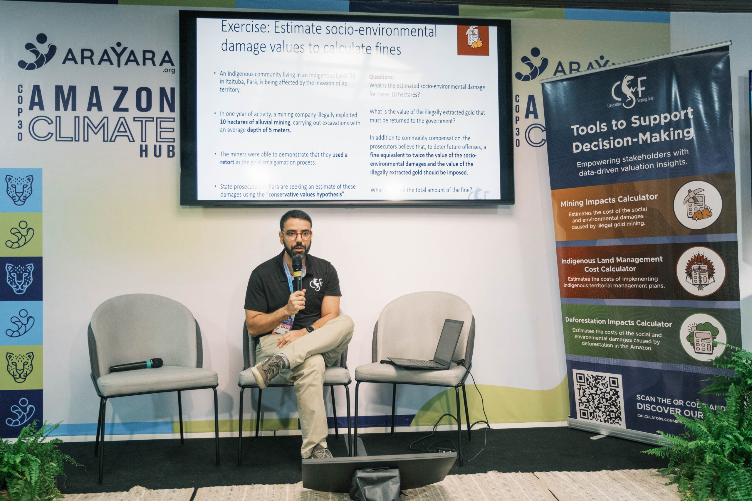 ARAYARA na Mídia: Valuing Nature, Empowering Action – Interactive Training with the CSF Calculator Hub